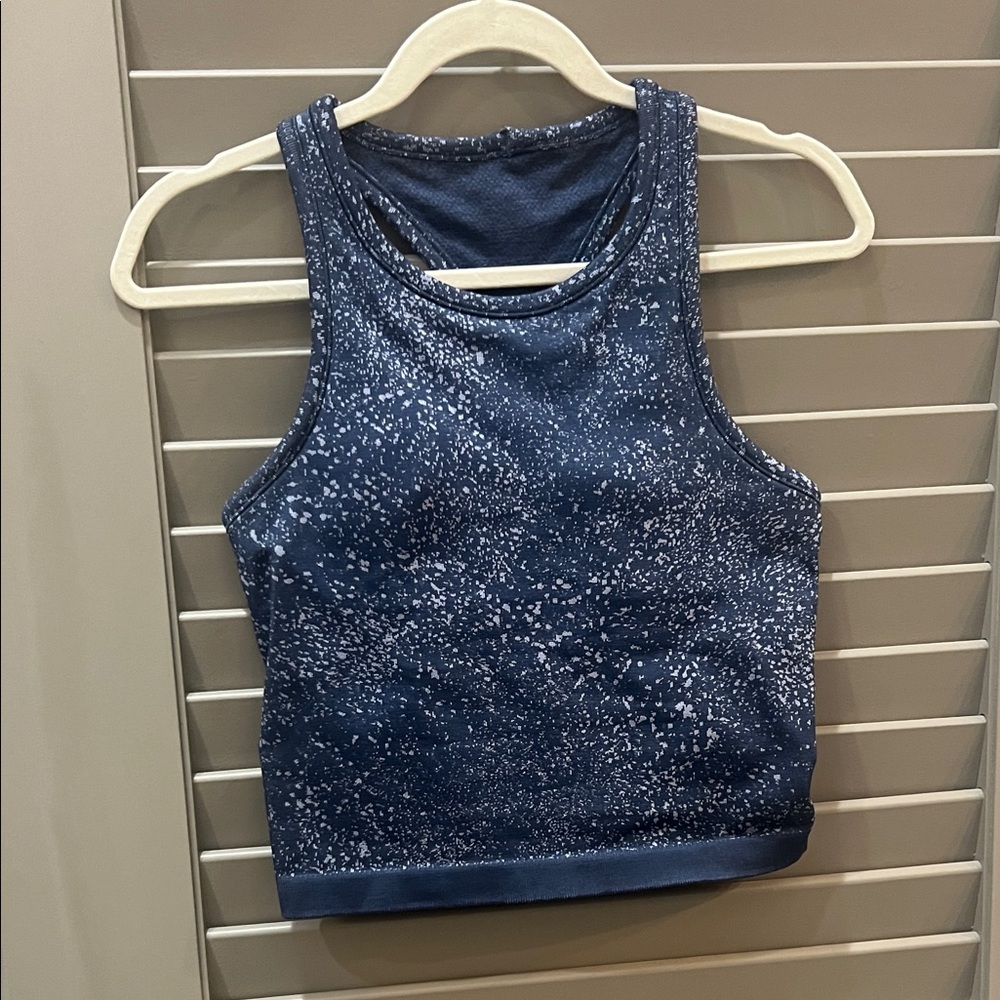 Women's Lululemon Navy Padded Tank Top